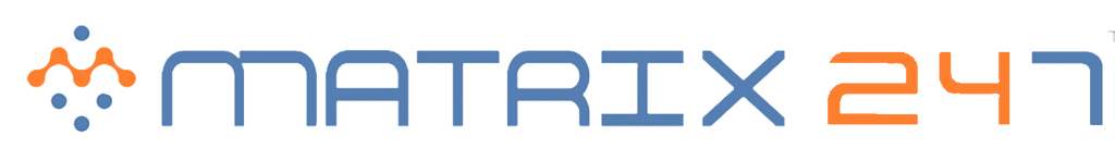 Matrix247 Orange Logo