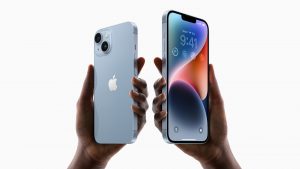iPhone 14 in Blue